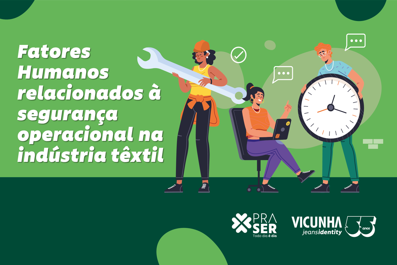 (adiada) Capacitação em fatores humanos relacionados à segurança operacional na indústria têxtil. Inscreva-se já!