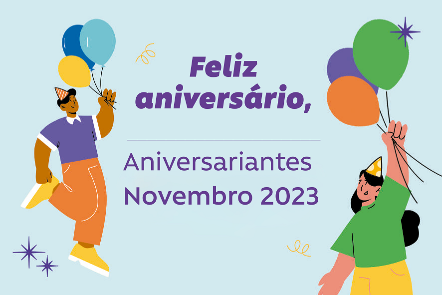 ANIVERSARIANTES DE NOVEMBRO