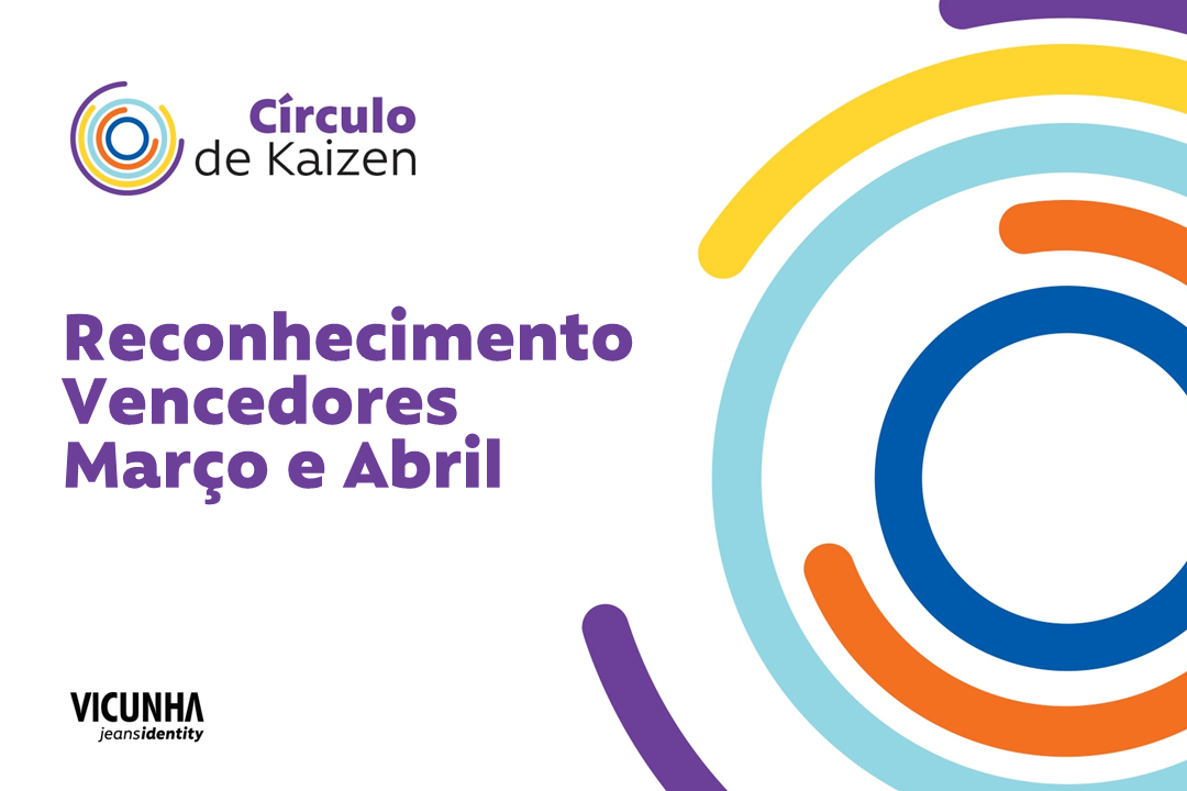 Círculo de Kaizen: confira os projetos reconhecidos nos meses de março e abril