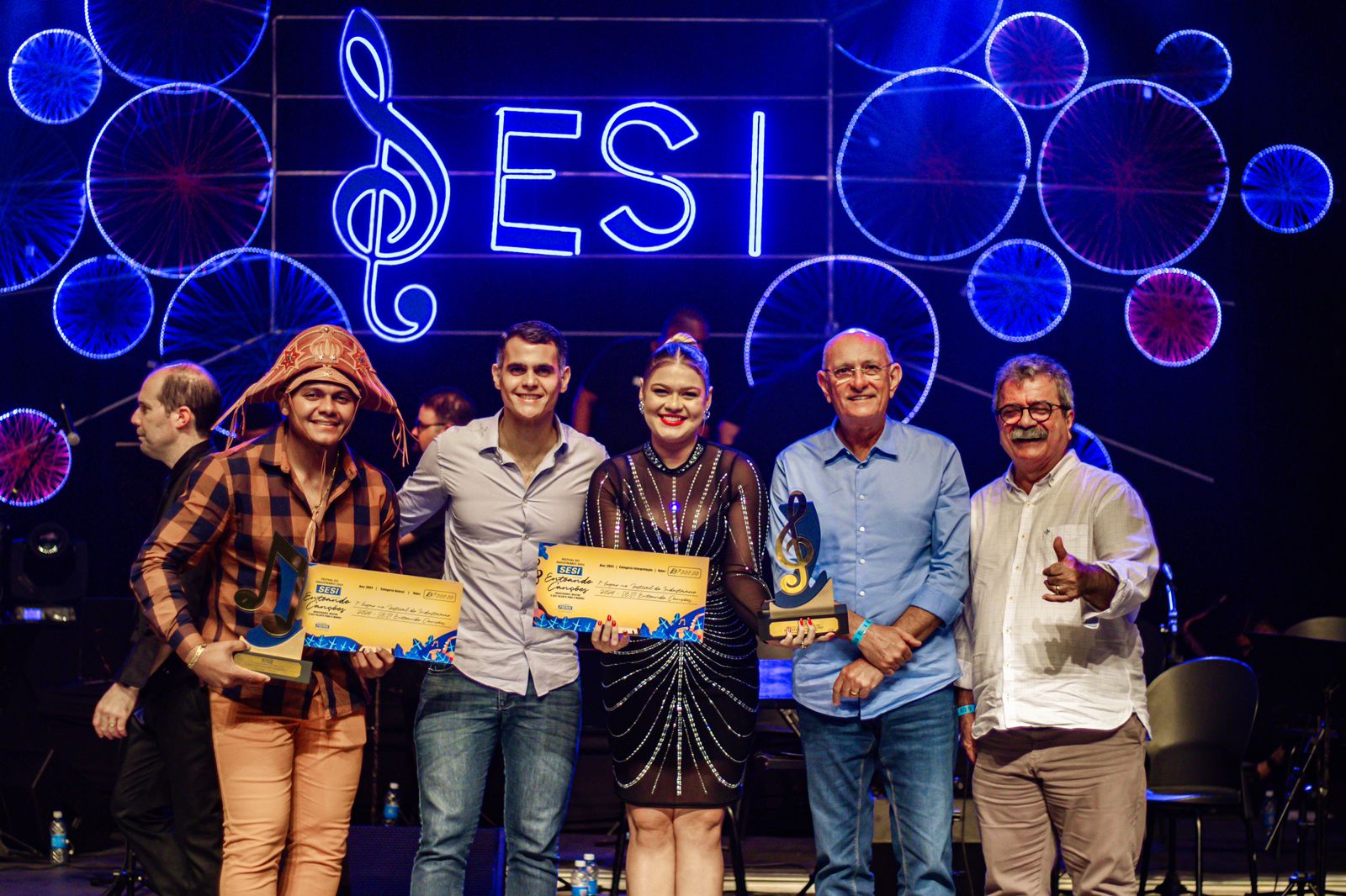 Funcionário da Vicunha é o grande campeão do Festival de Música do SESI/RN!