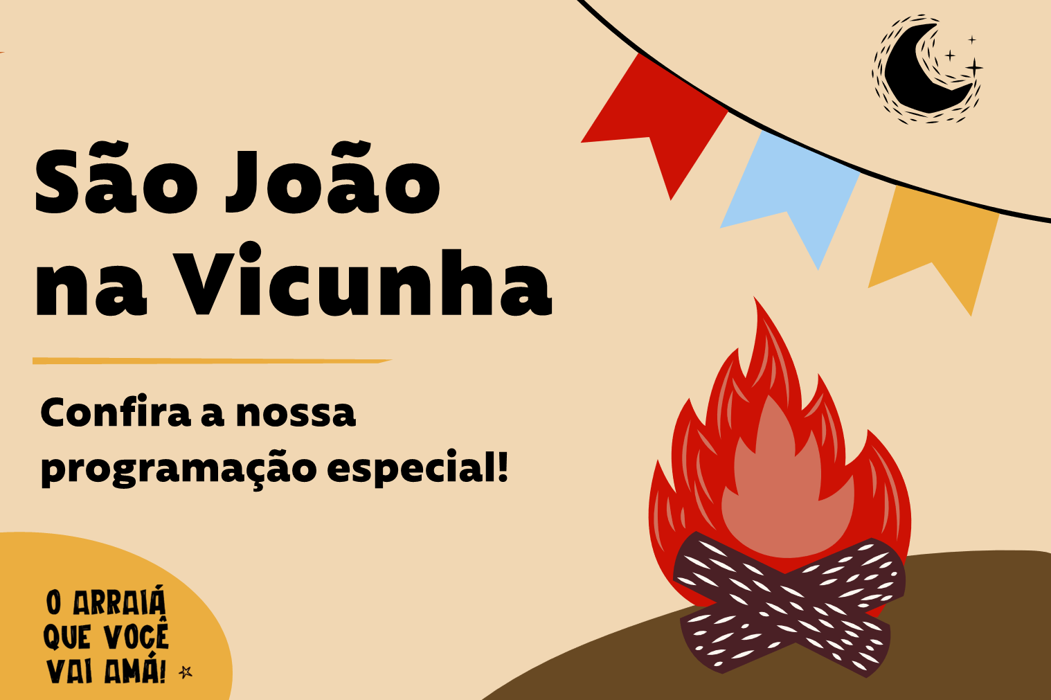 Vai ter animação, música e muito arrastapé!