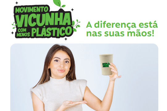 Vicunha com menos plástico: participe desse movimento!