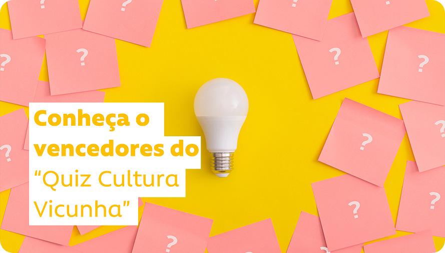 Conheça os vencedores do Quiz Cultura Vicunha!