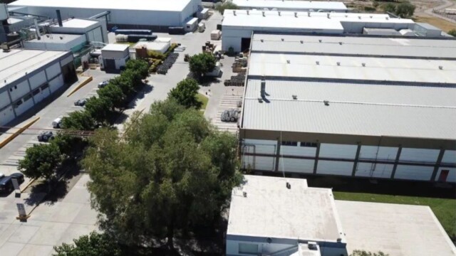 Imagem aérea da fábrica de San Juan