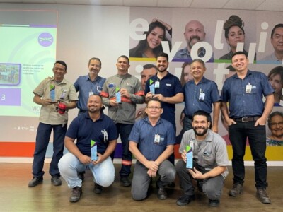 2° lugar: Aumento de produtividade Fiação PRD
Equipe: Maxwell do Nascimento, Pedro Ernesto, Felipi Gutemberg, Francisco Willami, Francisco Evanildo, Pedro Felipe e Mateus Praciano